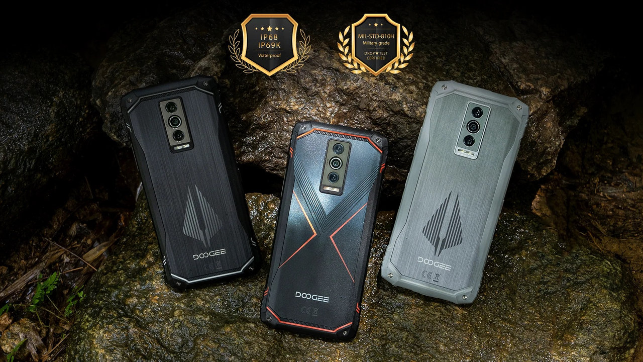 Odolný mobilní telefon Doogee Blade 10 Pro Energy odolnost