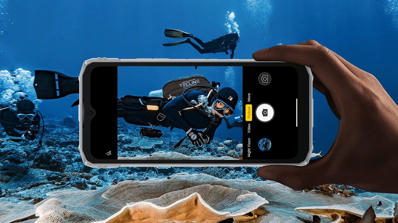 Odolný mobilní telefon Doogee Blade 10 Pro Energy