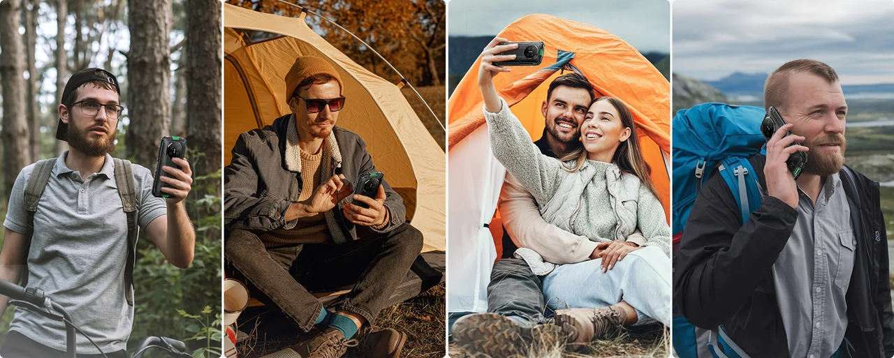 Odolný mobilní telefon Doogee Fire 3 výbava