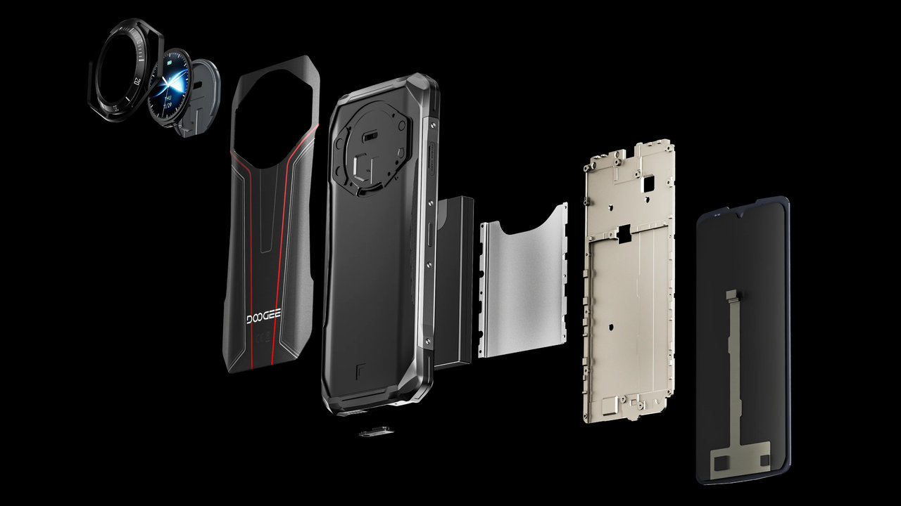 Odolný mobilní telefon Doogee S119 odolnost
