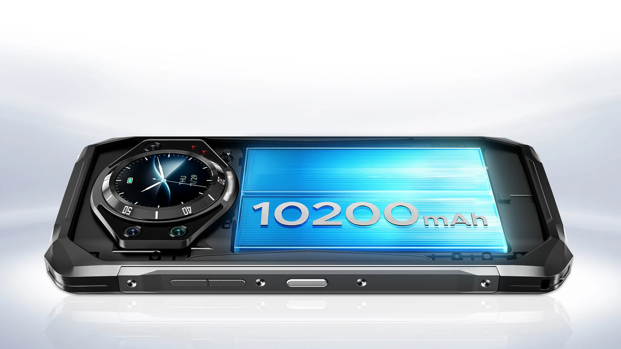 Odolný mobilní telefon Doogee S119 výdrž