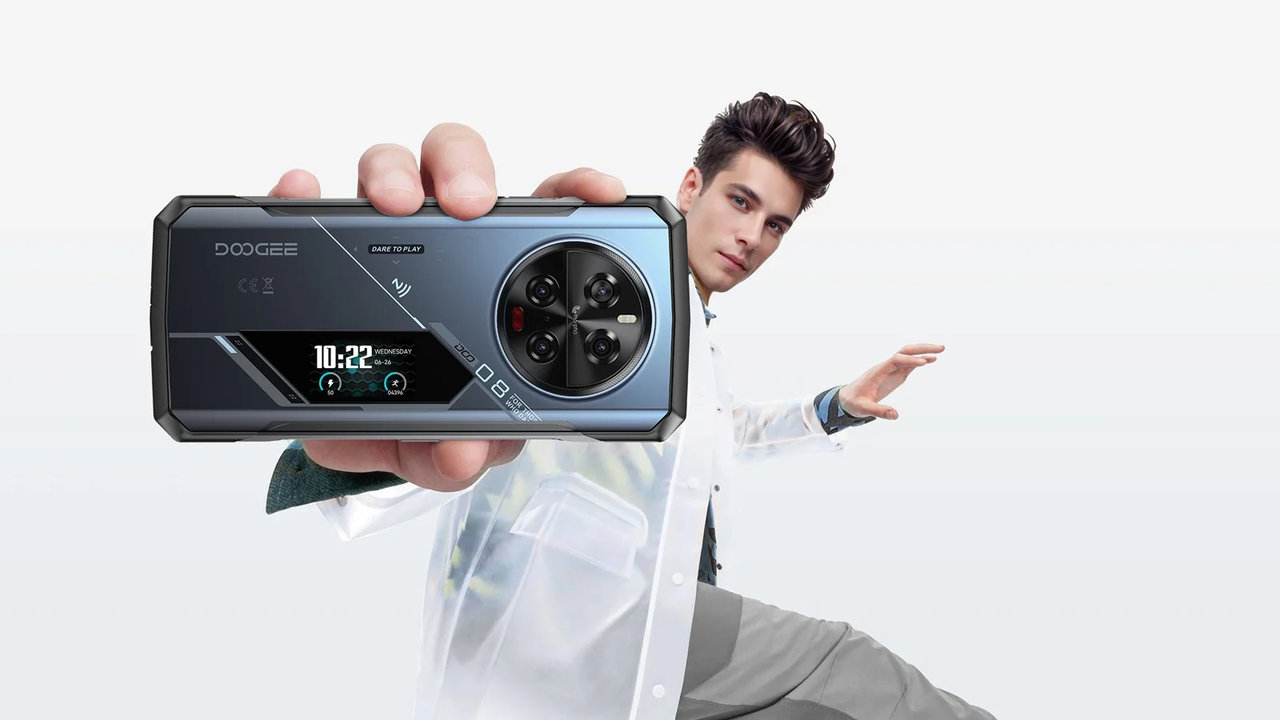 Mobilní telefon Doogee V40 Pro design