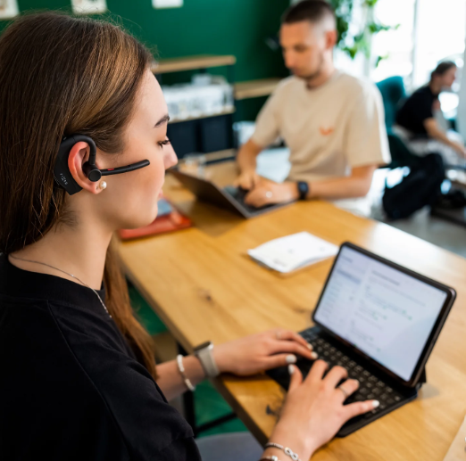 FIXED Bluetooth headset Talk Pro s ENC, Black