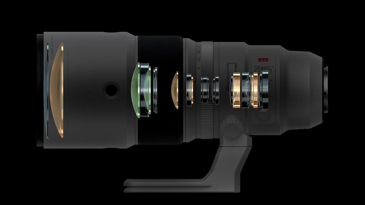 Profesionální superteleobjektiv Fujinon XF 500 mm f/5.6 R LM OIS WR 