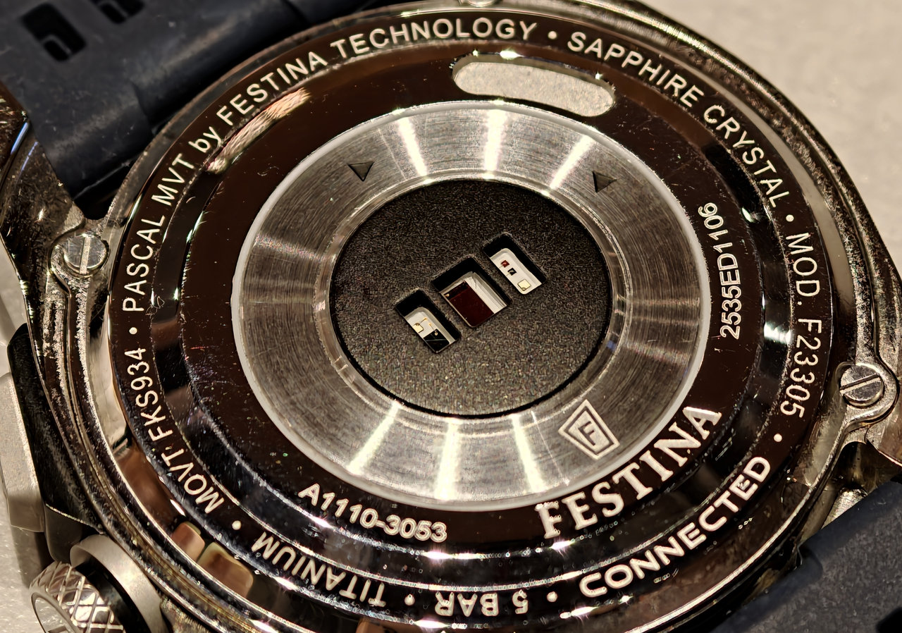 recenze hodinky Festina Connected Full D, sledování metrik
