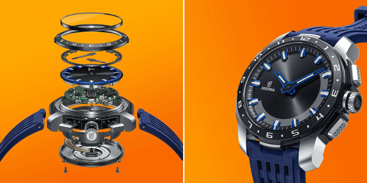 recenze hodinky Festina Connected Full D, hybridní řešení