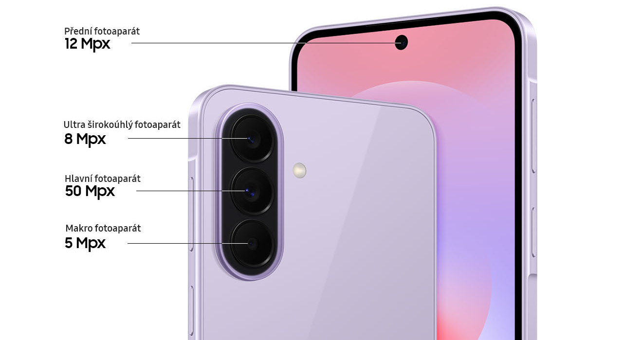 Samsung Galaxy A37 5G, foto výbava