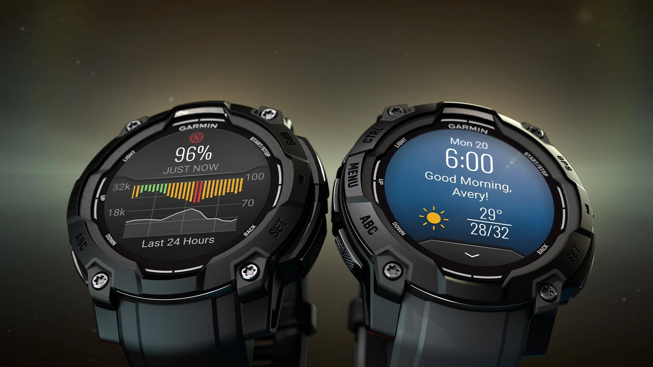 Chytré hodinky Garmin Instinct 3 monitoring zdraví