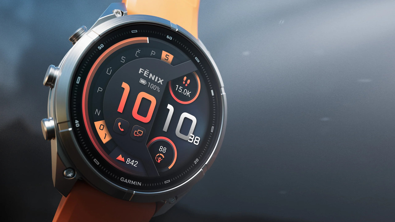 Chytré hodinky Garmin fēnix 9 Pro