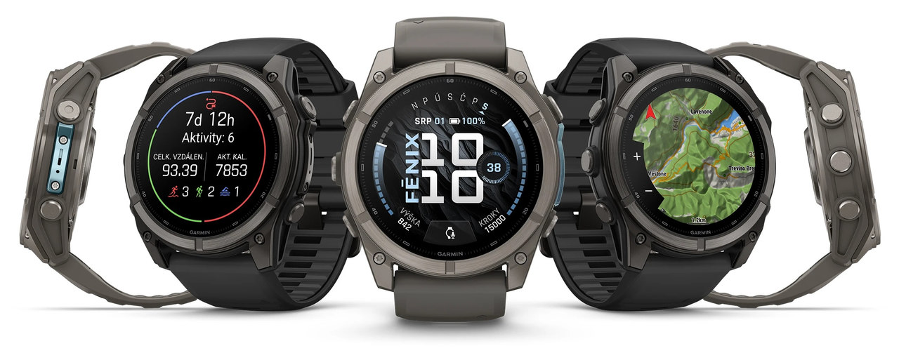 Chytré hodinky Garmin fēnix 9