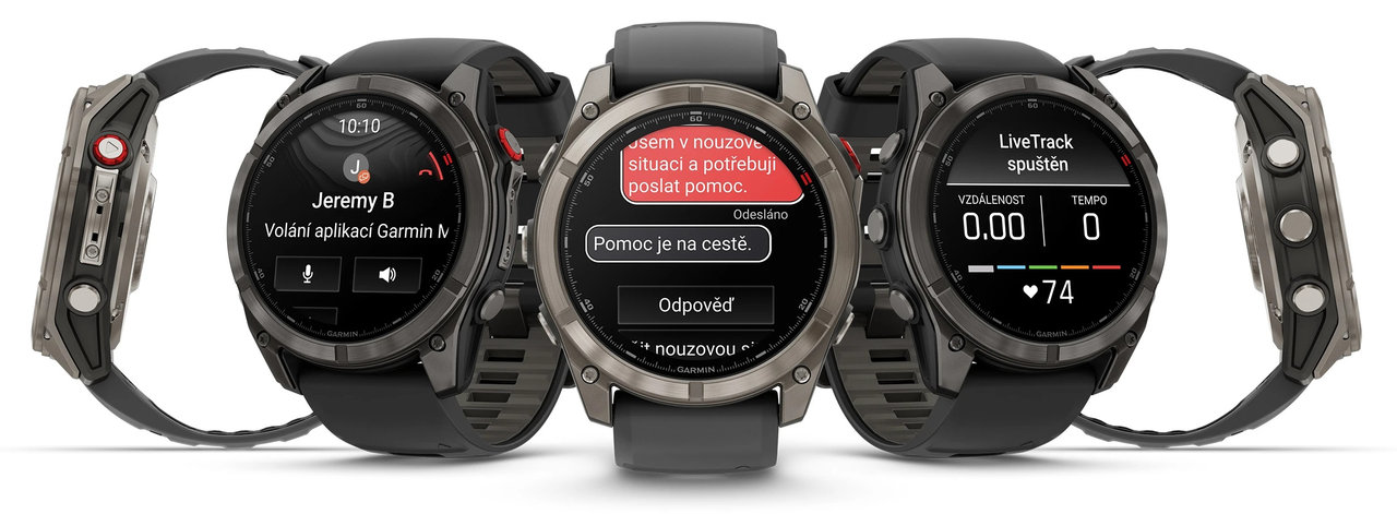 Chytré hodinky Garmin fēnix 8 Pro odolnost