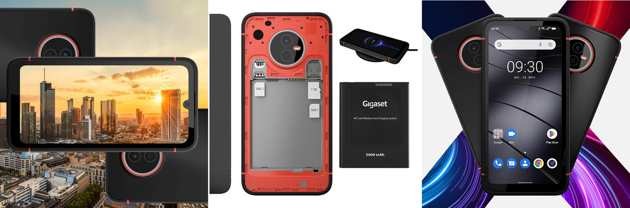 Odolný mobilní telefon Gigaset GX4 PRO