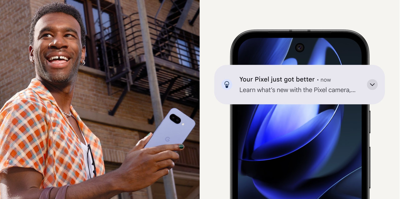 Mobilní telefon Google Pixel 9a, foto vybavení