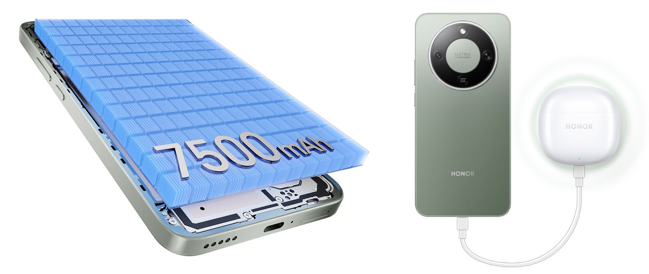 Mobilní telefon HONOR Magic8 Lite, výdrž