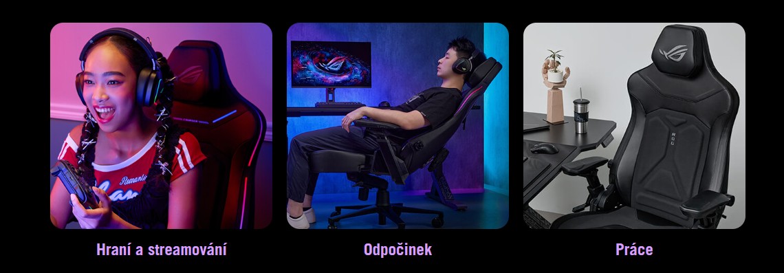 Herní židle ASUS ROG Courser