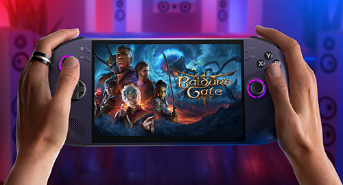 Herní konzole Lenovo Legion Go S, displej