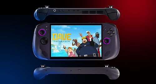 Herní konzole Lenovo Legion Go S, ovládání