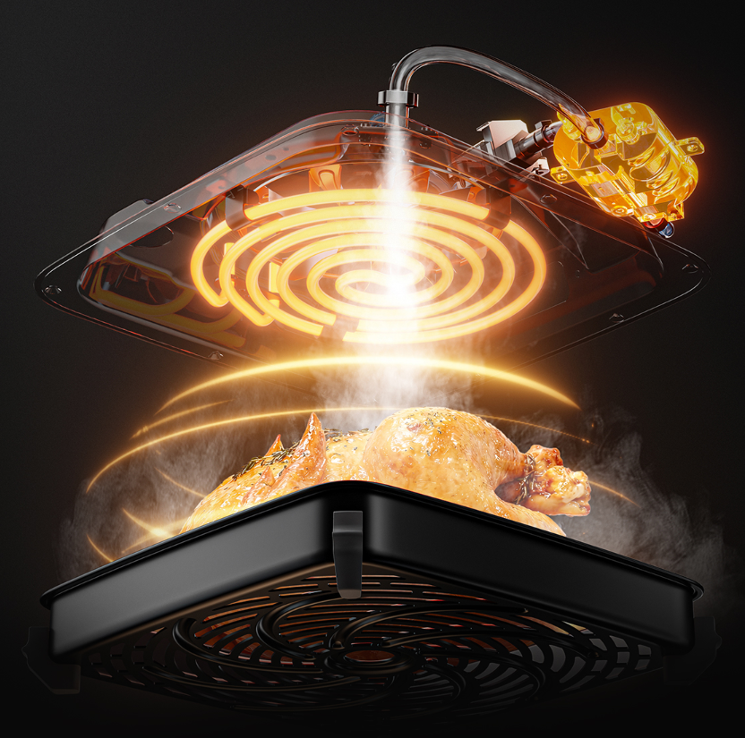 Horkovzdušná fritéza Xiaomi Mijia Smart Steam Air Fryer 7L