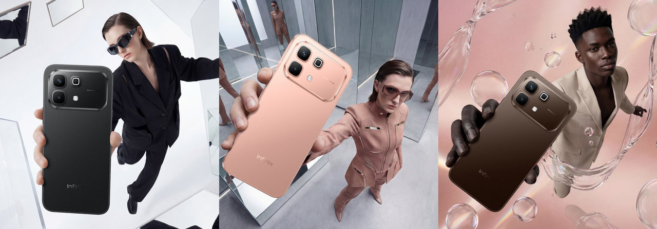 Mobilní telefon Infinix NOTE 60, design