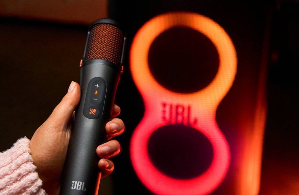 JBL EasySing mics - 2 bezdrátové mikrofony s AI