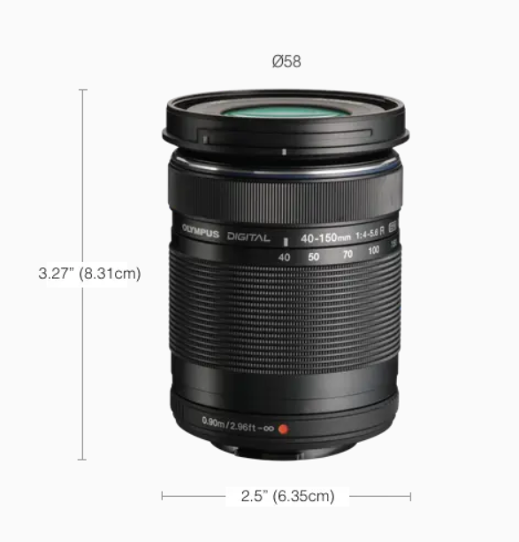 M.Zuiko Digital ED 40-150mm F4.0-5.6 R
