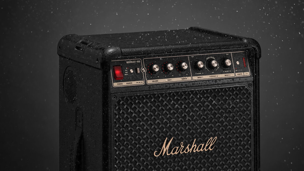 Party reproduktor Marshall Bromley 450, konstrukce