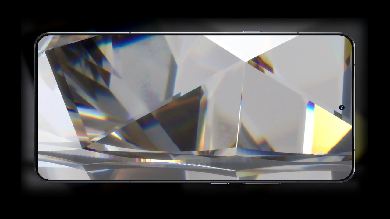 Mobilní telefon Motorola Signature, displej