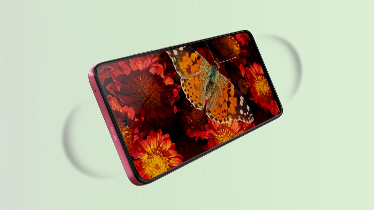 Mobilní telefon Motorola moto g57 POWER, displej