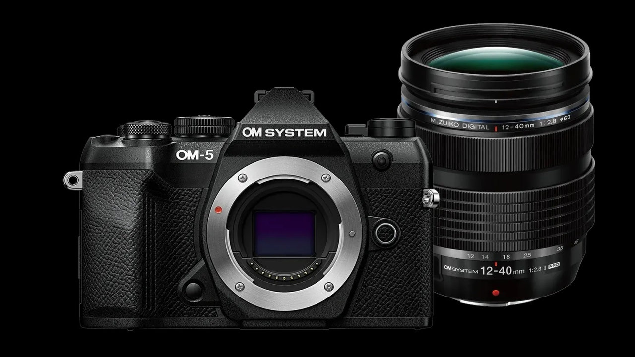 Digitální bezzrcadlovka Olympus OM System OM-5 Mark II, černá + objektiv M.Zuiko Digital 12-40mm f/2,8 PRO