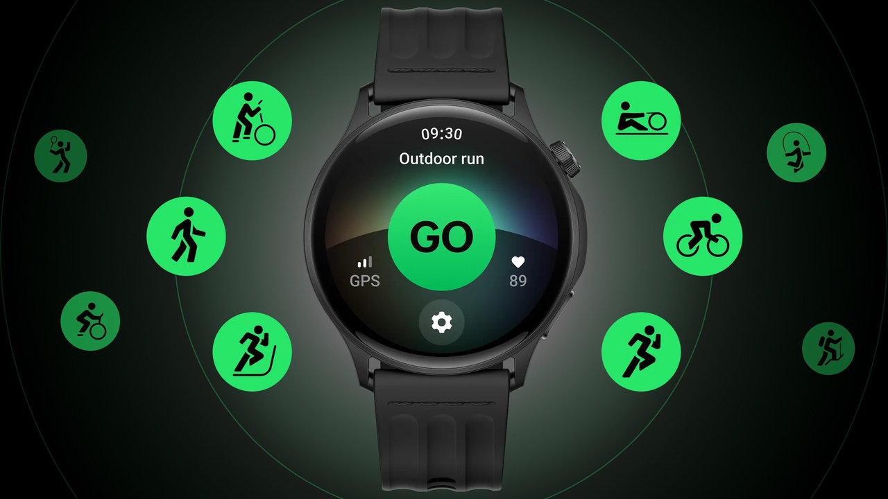 Chytré hodinky OnePlus Watch Lite, sportovní funkce