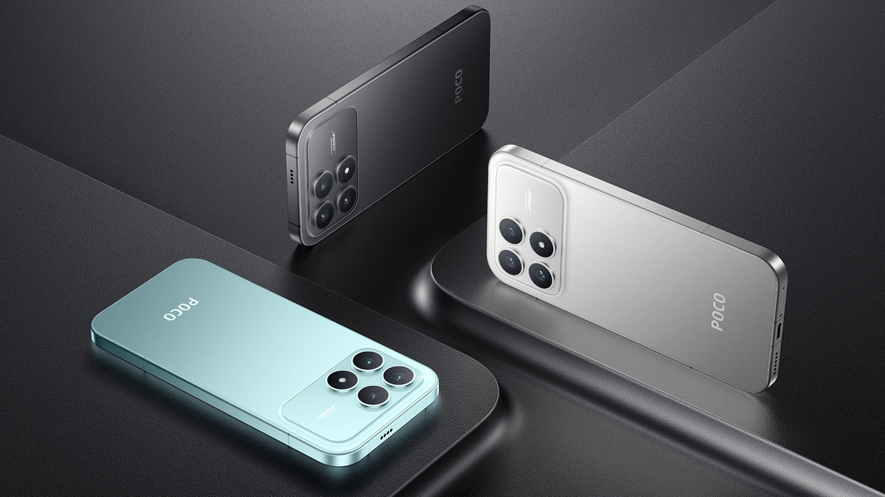 Mobilní telefon POCO F8 Pro, design