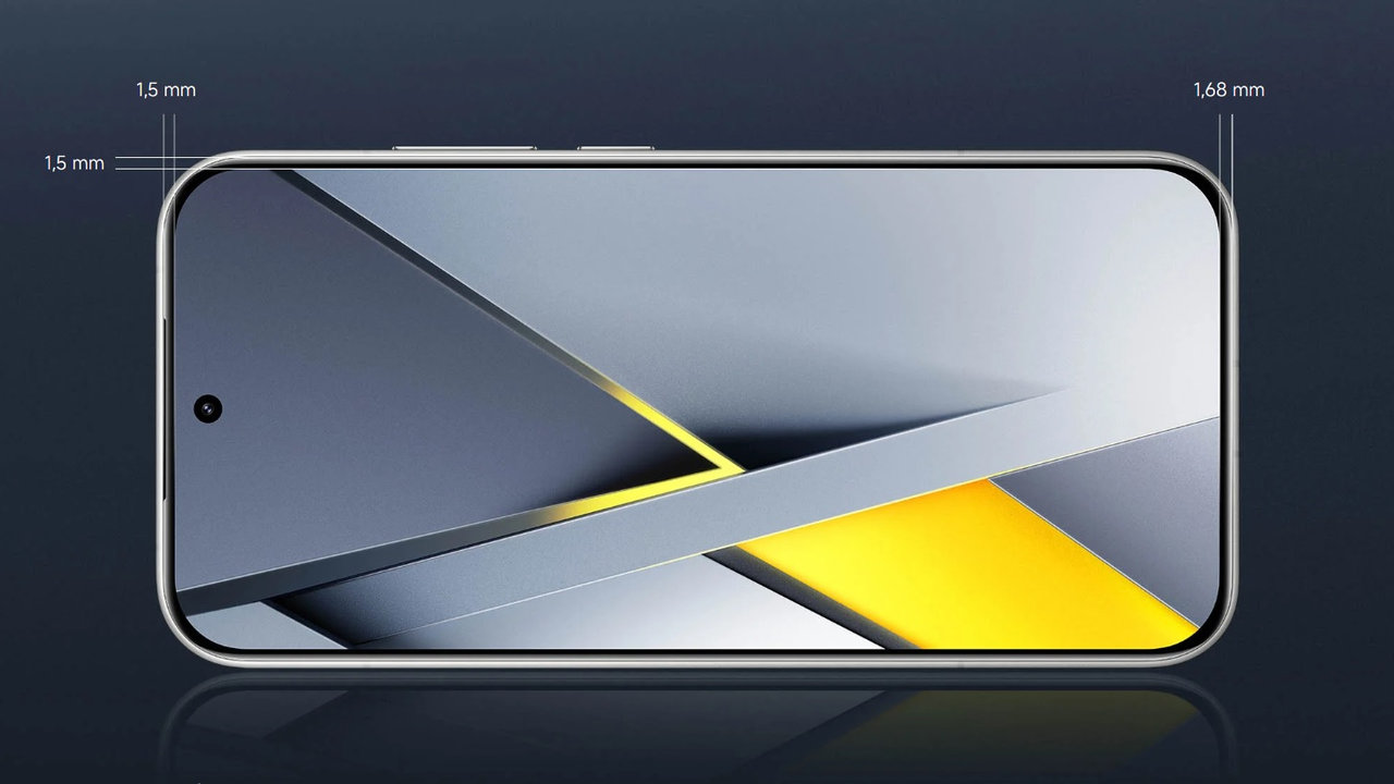 Mobilní telefon POCO F8 Pro, displej