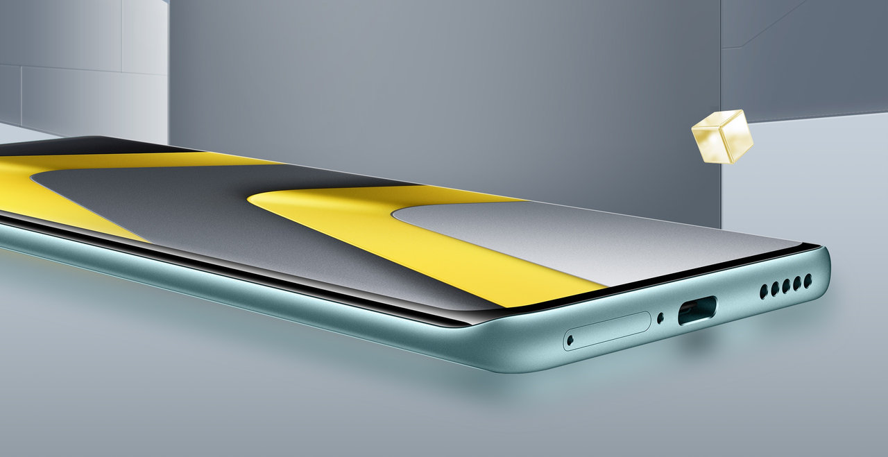 Mobilní telefon POCO M8 5G, design