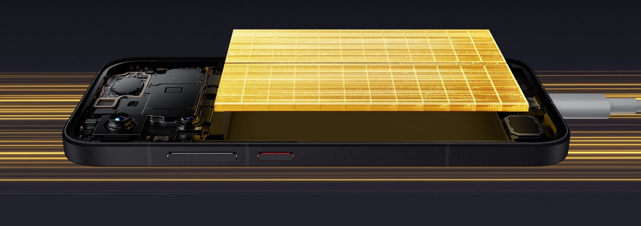 Mobilní telefon POCO X8 Pro, rychlonabíjení