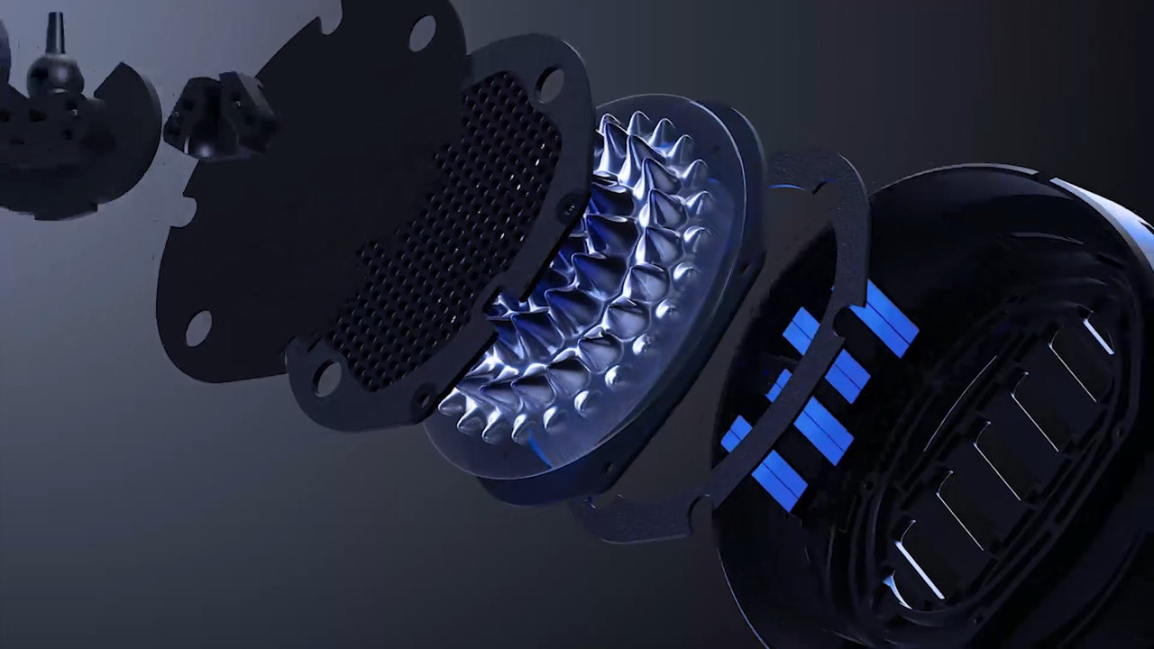 Bezdrátová herní sluchátka přes uši PULSE Elite Wireless pro PlayStation 5, pokročilé měniče