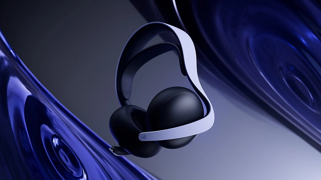 Bezdrátová herní sluchátka přes uši PULSE Elite Wireless pro PlayStation 5, kvalitní přenos hlasu