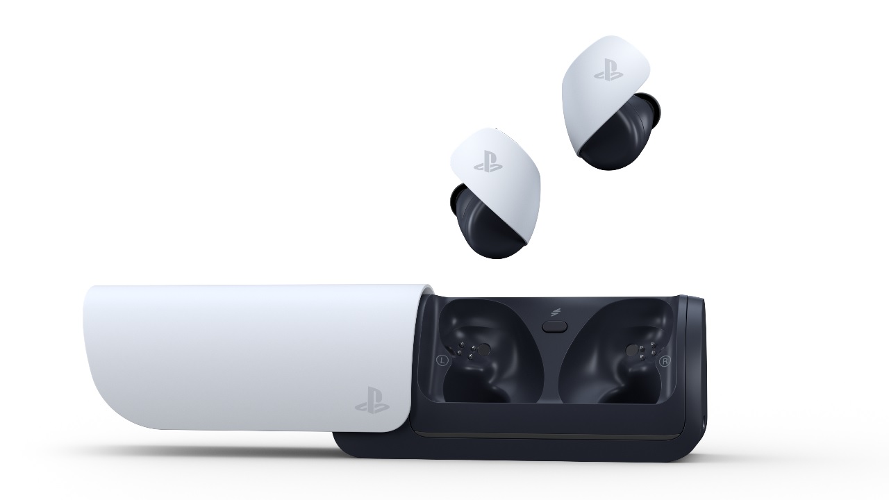 Bezdrátová herní sluchátka do uší PULSE Explore Wireless pro PlayStation 5, bezztrátové připojení