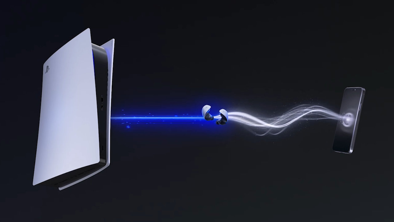 Bezdrátová herní sluchátka do uší PULSE Explore Wireless pro PlayStation 5, pohodlí