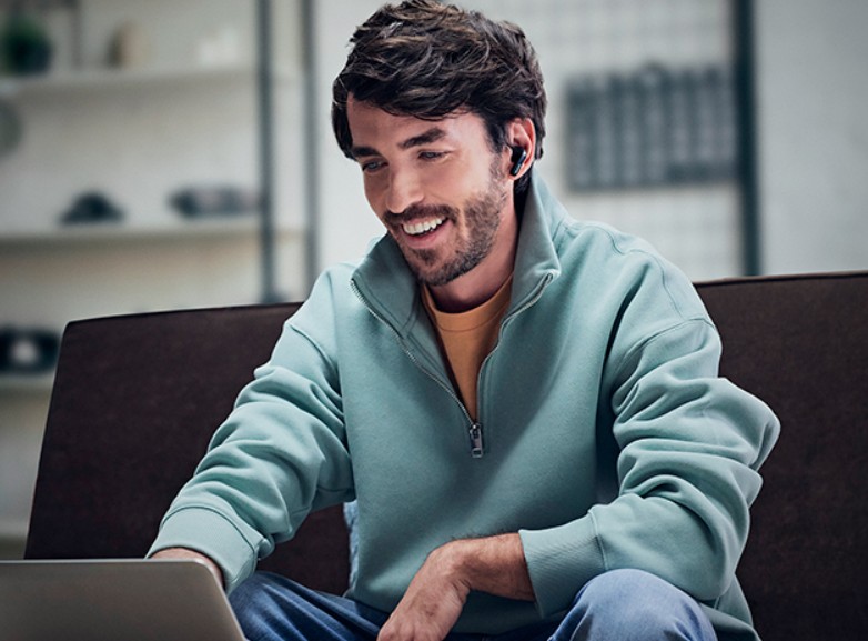 Bezdrátová sluchátka Panasonic RZ-B310WDE-K Wireless Stereo, černá