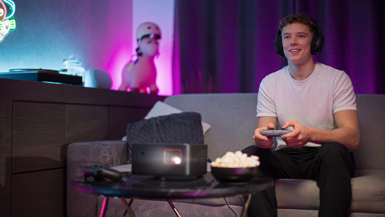 Herní projektor Philips GamePix 900 funkce pro gaming