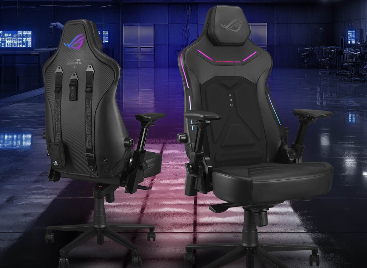 ROG Courser Gaming Chair, ergonomie