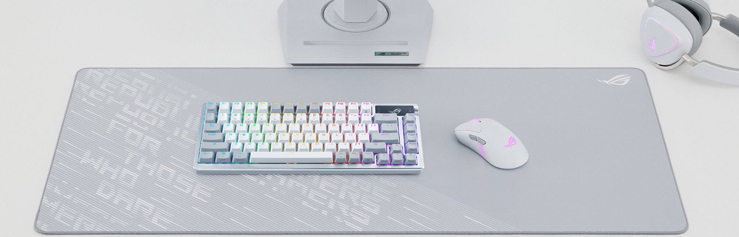 ROG Scabbard II Arctic Gray XXL, podložka