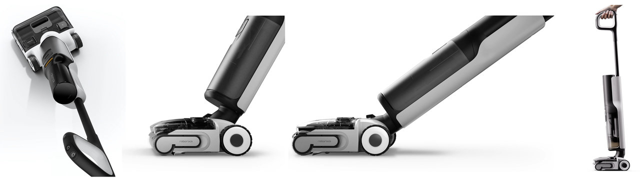 Tyčový vysavač s mopem Roborock F25 ACE, design