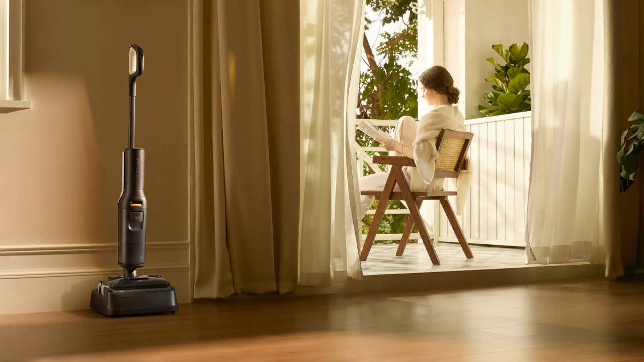 Tyčový vysavač s mopem Roborock F25 ACE, praktické funkce