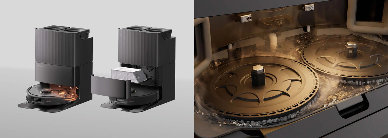 Robotický vysavač Roborock Qrevo C Pro, dokovací stanice