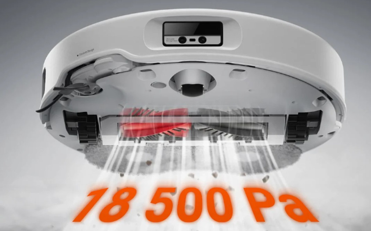 Robotický vysavač s multifunkční stanicí Roborock Qrevo Curv 5A1 výkon a výdrž