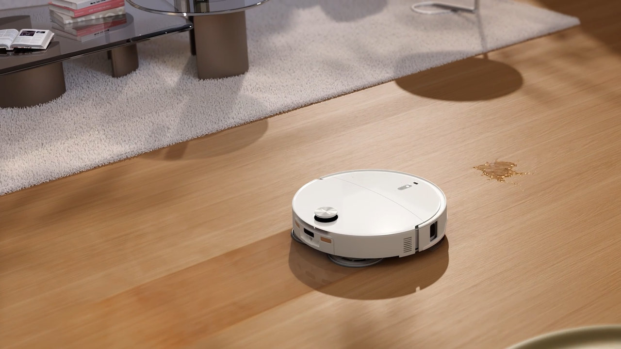 Robotický vysavač s multifunkční stanicí Roborock Qrevo Edge 2, mopování