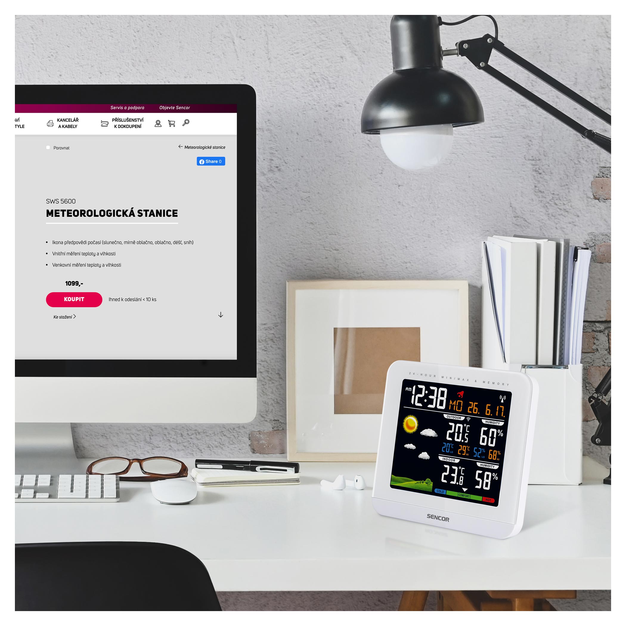 SENCOR SWS 5600 Meteostanice