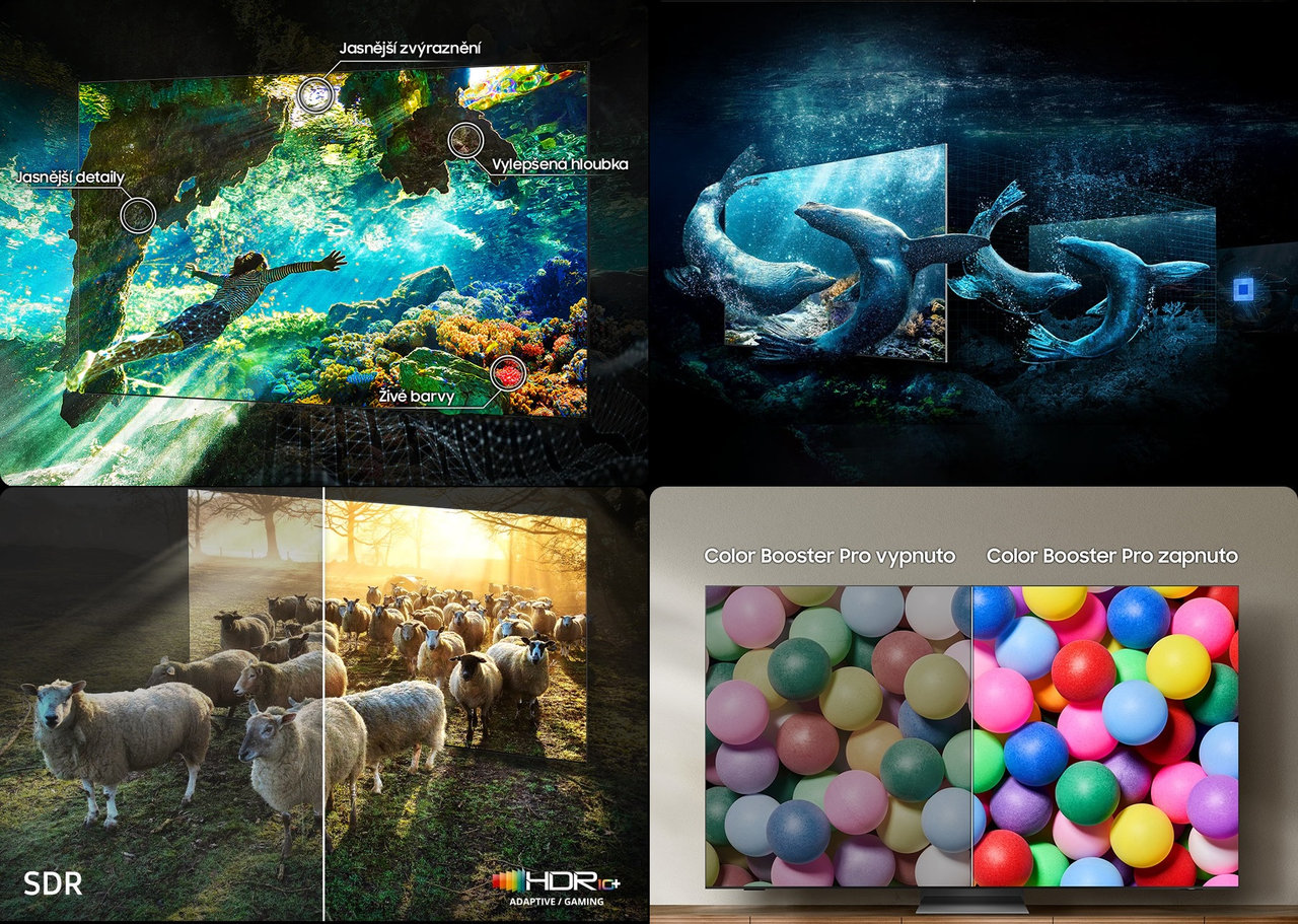 85″ (216cm) televizor Samsung 8K Neo QLED TV QE85QN900FTXXH (2025), nová generace Neo QLeD