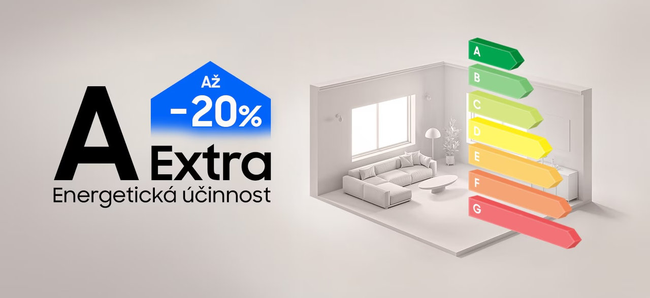 Chytrá parní pračka Samsung BESPOKE AI WW11DB7B94GBU energeticky úsporná